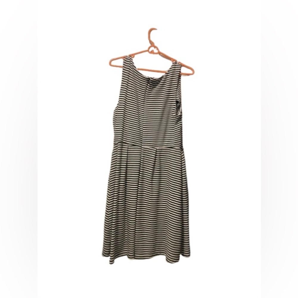 Merona Black & White Striped Dress w/ pockets - Target Size XL - Picture 7 of 9